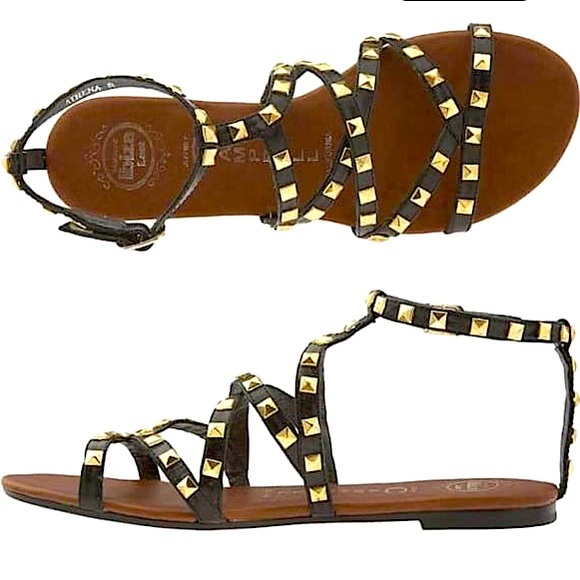 Jeffrey Campbell Athena Stud Sandals - Picture 1 of 3